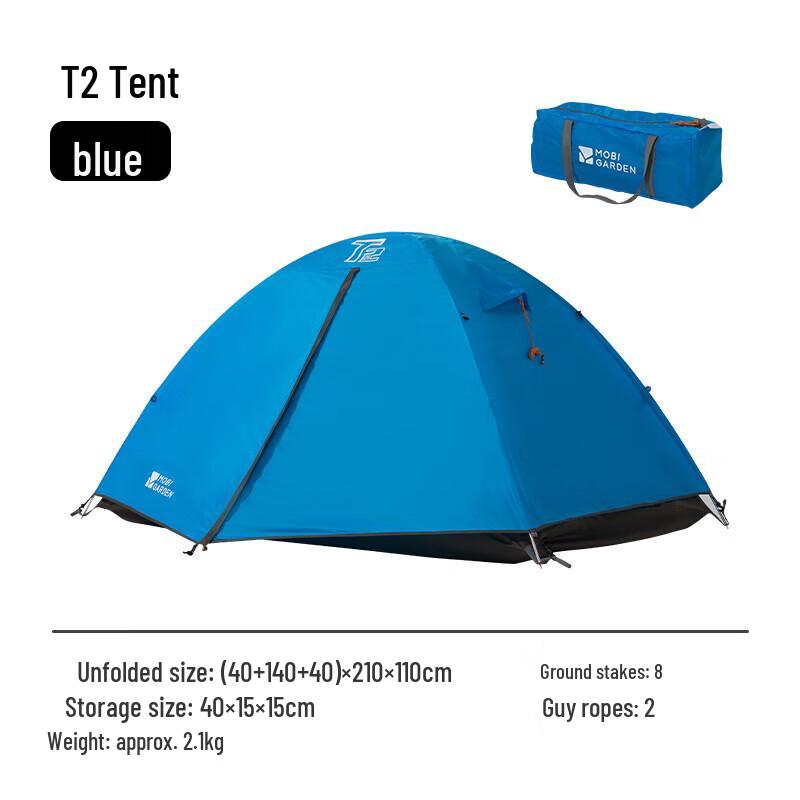 Mobi Garden 2-3 Person Lightweight Camping Tent