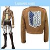 Attack On Titan Scouting Legion Cosplay Coat Jacket For Eren Jaeger Fans**