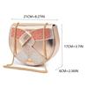 Rhinestone Peep-toe Heels & Bag Set for New Year's Eve
