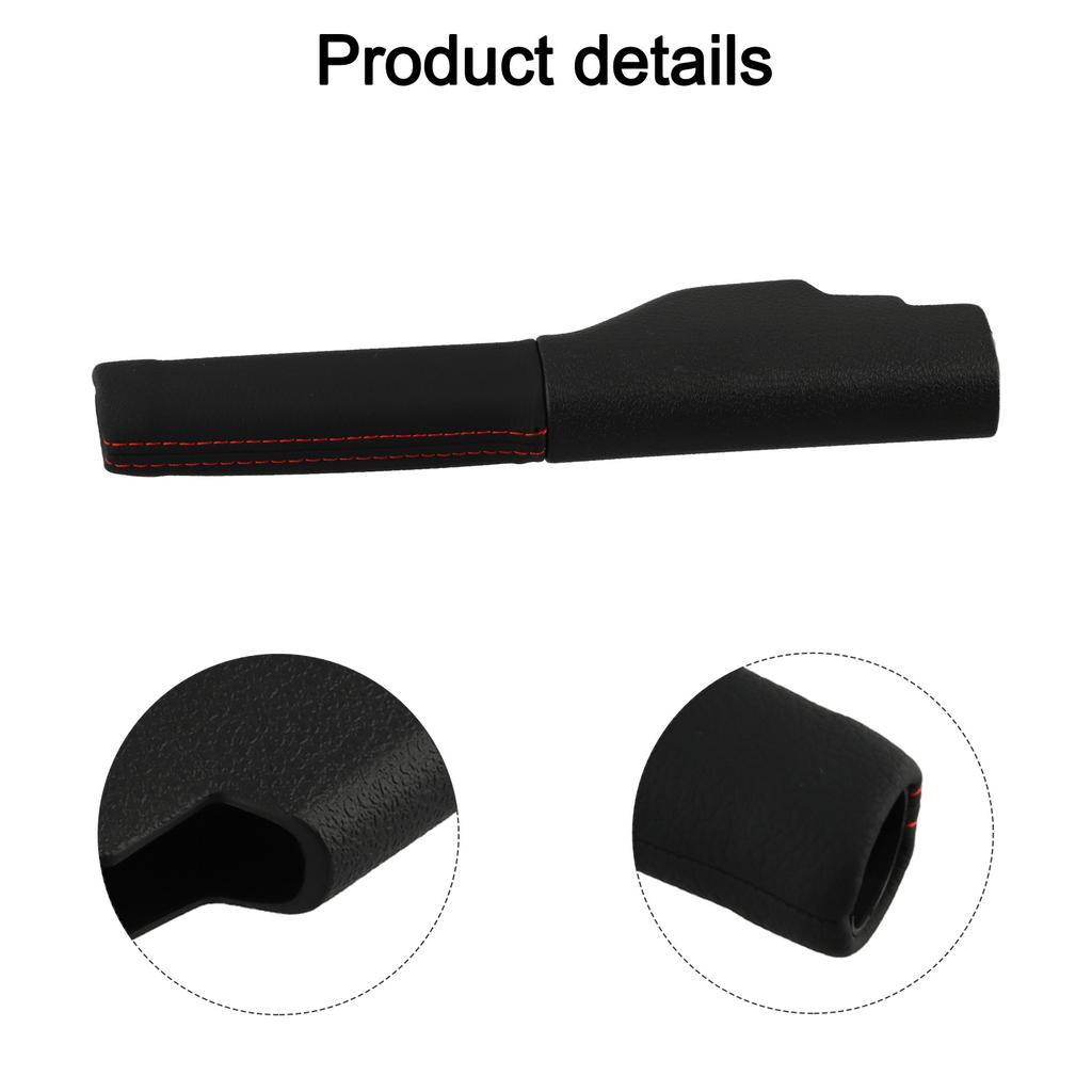 Car Interior Upgrade Parking Brake Handle Grips Handbrake Grip For Jetta Interior Moulding Non-deformation FeatureGood product