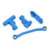 RC Steering Assembly Aluminum Alloy Replacement Exquisite Upgrade Parts for Traxxas LaTrax Teton
