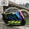 3C Certified Bluetooth All-Season Windproof Full Face Motorcycle/Scooter Helmet for Couples