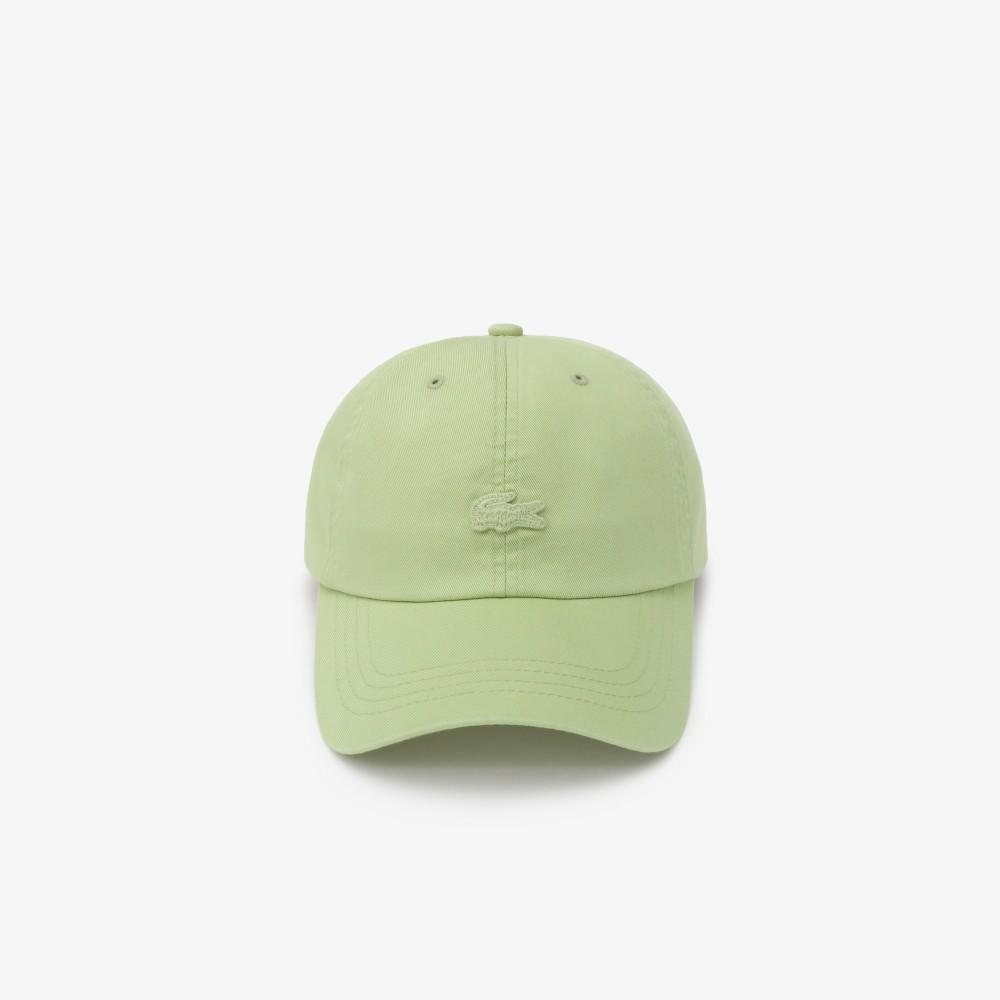 Lacoste Unisex Washed Basic Color Croc Ball Cap RK209E-56GUYB