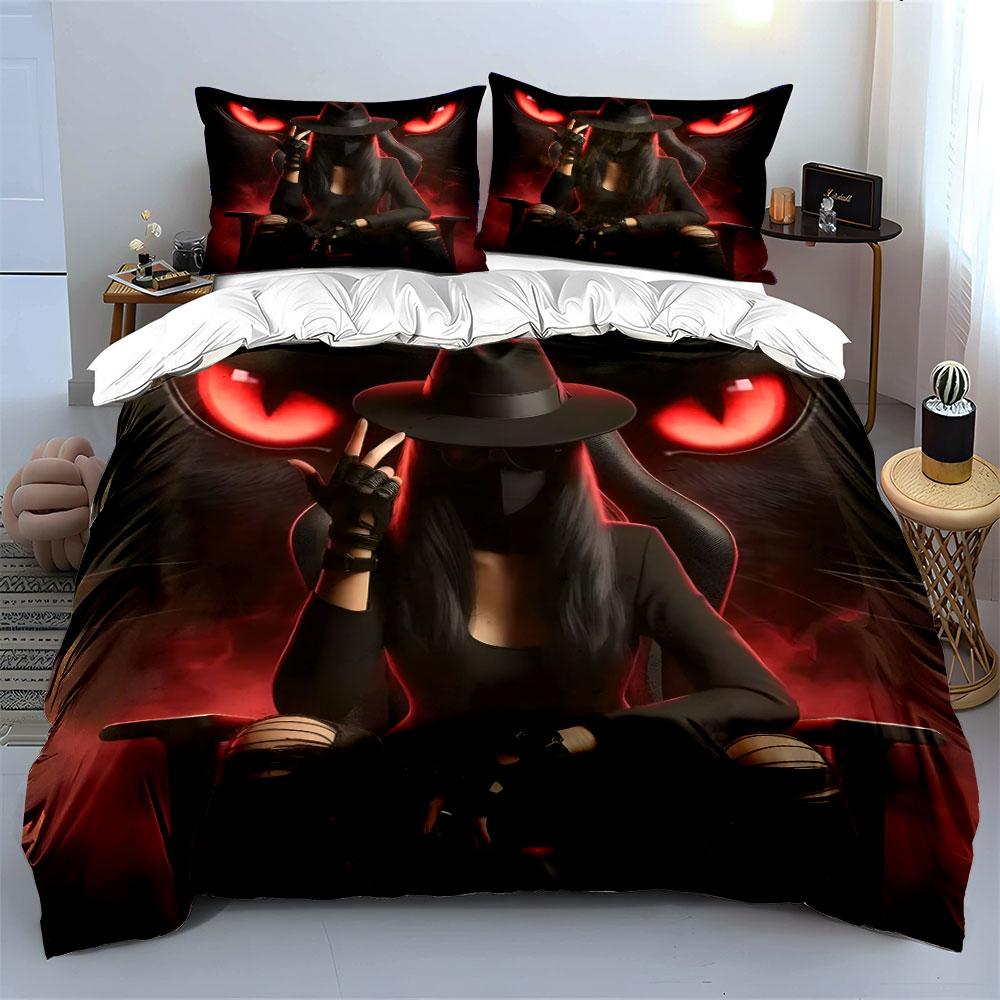 Mystery Outfit For Gaming Nights Kid'S And Adults' Bedroom Decor, Exquisite Three-Piece Bedding Set Gift