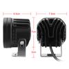 Square Spotlight Motorcycle Driving Lights For 4x4 Offroad Tractors 3 Inch Led Work Light Bar 12V 24V White/Yellow Car Fog Lamp
