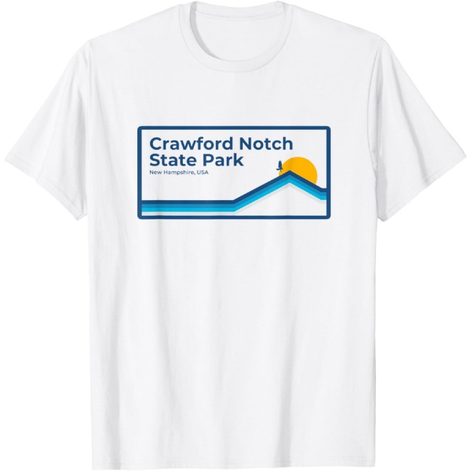Crawford Notch State Park New Hampshire Souvenirs NH T-Shirt S