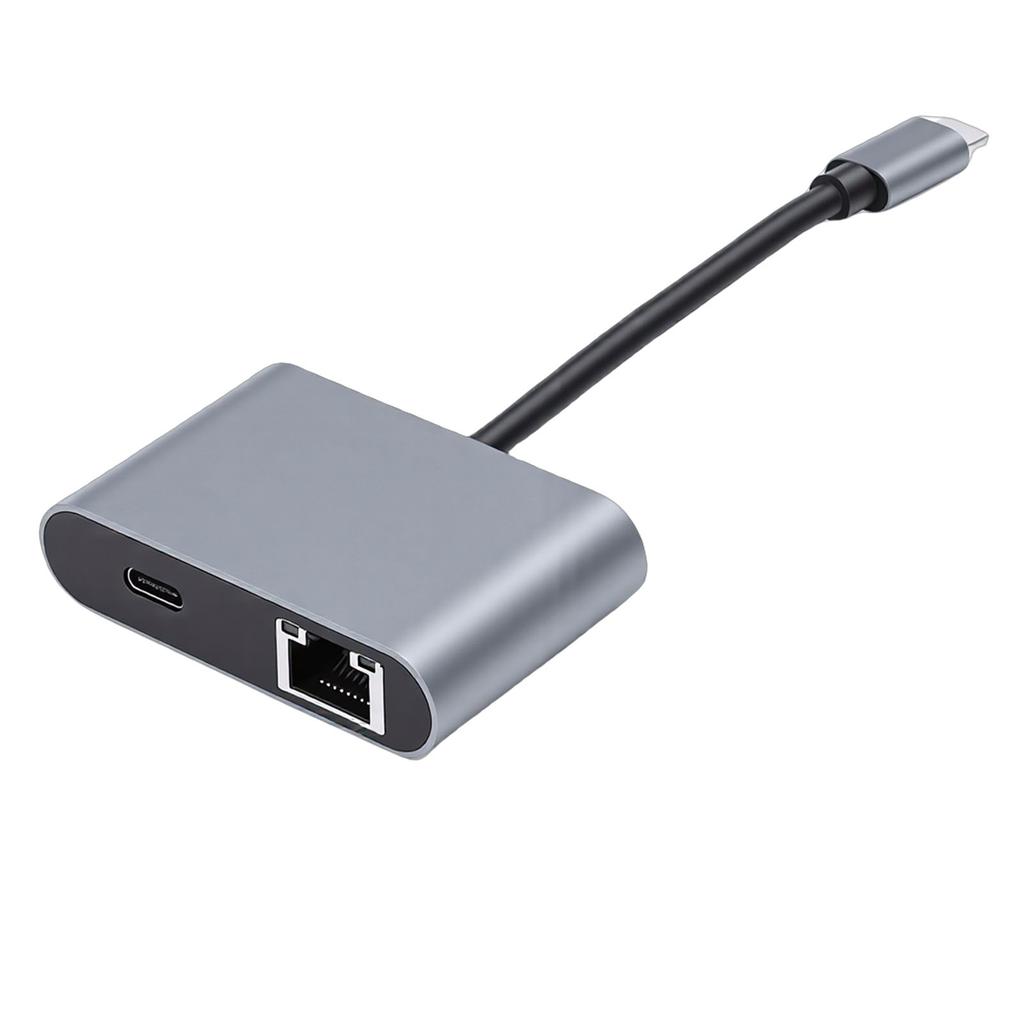 Type C to RJ45 Ethernet Adapter PD Charging USB C to 2.5Gbps Gigabit Network Adapter for Laptop