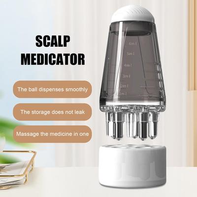 6ml Scalp Applicator Mini Head Massager Portable Scalp Applicator Liquid Comb Hair Growth Oil Applicator For Hair Care