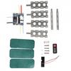 10/15/20cores Battery Shell Accessories Metal PCB Charging Board