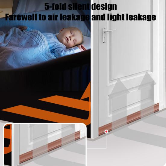 1M Bottom Dust Sealing Strip Under-Door Door Blocking Windproof Door Stopper