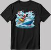 Mickey Mouse Summer Vibe Short Sleeve White-Black Men's / Women's T-Shirt F557