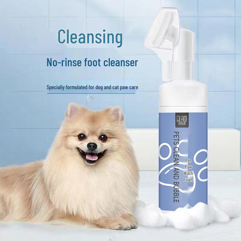Pet No-Rinse Dry Shampoo Mousse for Cats and Dogs – Easy Cleaning Foam
