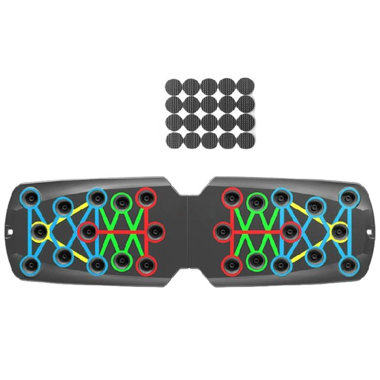 Liegestützständer Liegestützbretter Trainingsbrett mit Widerstandsband Liegestützbretter Multifunktionales Liegestützbrett Equipment