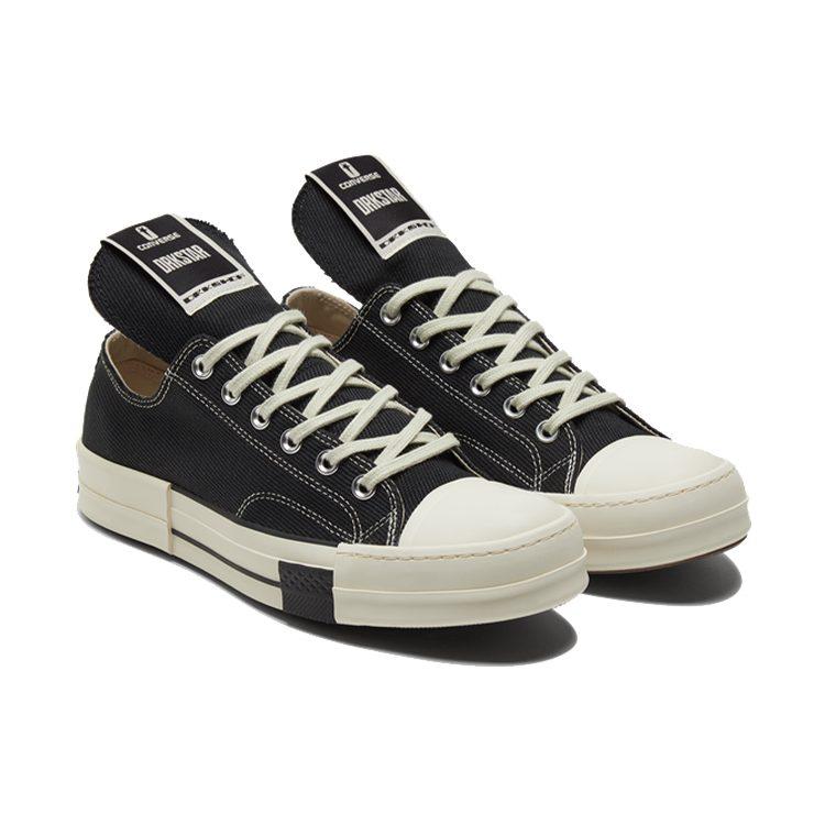 Chuck 70 Rick Owens X Chuck 70 Drkshdw Drkstar Converse Low 'Black' 172347C