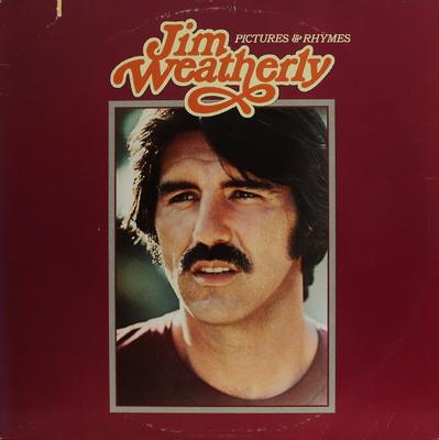 LP Record JIM WEATHERLY - Pictures & Rhymes AB982 ABC 1976 US Folk Used