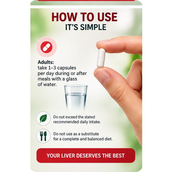 El'Devinal – Liver and Digestive Support, 30 Capsules