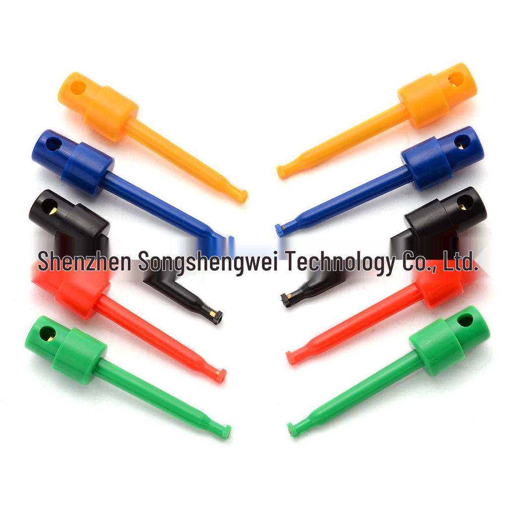 Hook-Type Test Clip Instrument Hook for Large/Small Round Contacts