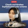 Original Lenovo LS113 On-Ear Bluetooth 6.0 Headphones 30H Battery ENC Noise Reduction Wireless Headset RGB Light Stylish Retro Earphones New