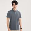 Fengxun Unisex Double-Sided Liquid Ammonia Short Sleeve Polo Shirt