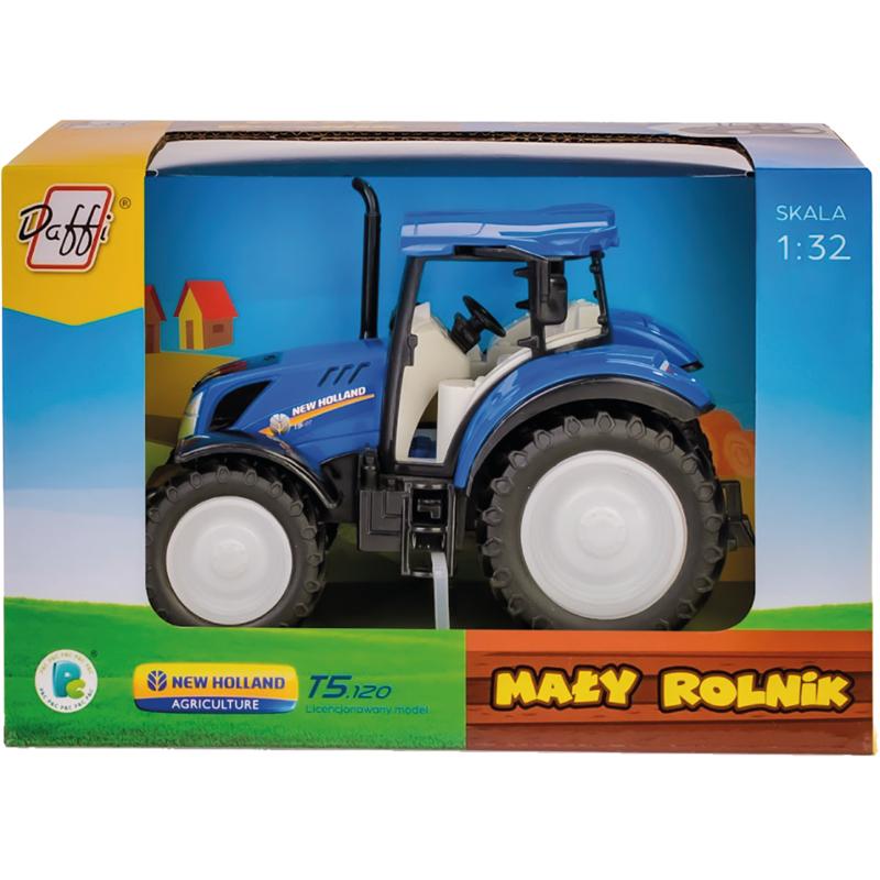 Toy Tractor New Holland T5 120 1:32 Daffi Little Farmer