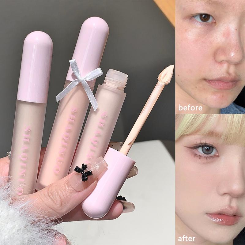 3 Colors Liquid Foundation Concealer Cream Full Covers Brightening Facial & Eye Liquid Concealer Waterproof Oil-control Make Up