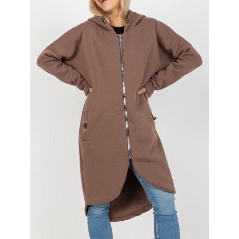 BITCED Women's Vintage Casual Solid Color Print Autumn Winter Long Sleeve Jackets & Coats