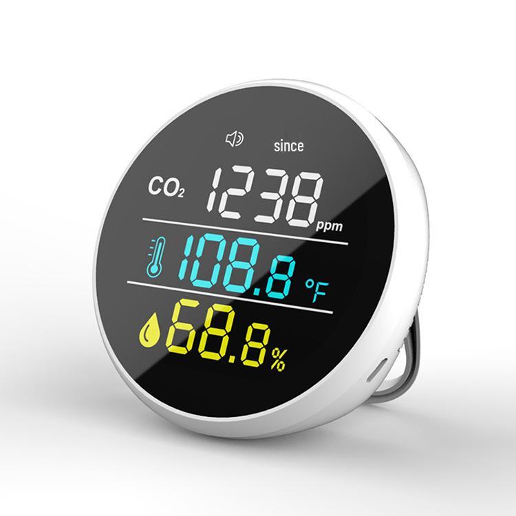 Home 3-in-1 CO2 Detector, Thermometer & Hygrometer with Infrared Probe (Expert Choice, 2025)