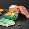 Cutlery Lunchbox Children's Bento Box Large Capacity Lunchbox Kids School Microwaveable Food Storage Containers
