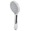 G1/2 HandHeld Shower Head High Pressure Rainfall Shower Sprayer with 4Setting Spray