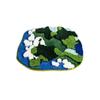 Thickened Moss Rug Absorbent Bedside Small Carpet Flower Pattern Bathroom Mat  Bedroom