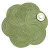 6-piece Set Meal Mat Woven Round Mat Tableware Cup Pad Woven