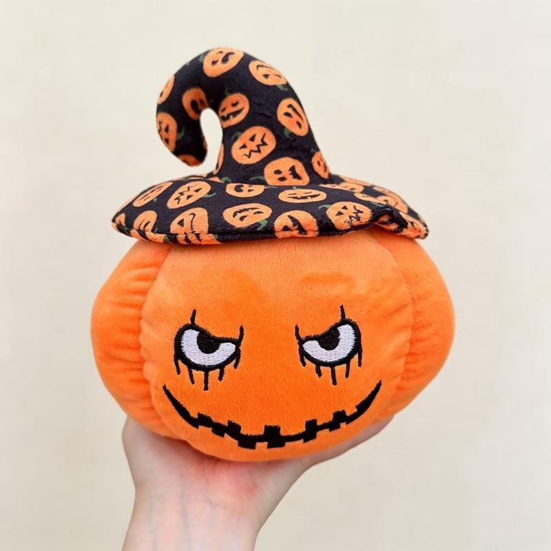 2026 New Halloween Pumpkin Plush Pillow, Holiday Props Decorative Ornaments, Cute Gift Doll, Home Decor