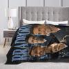 Soft BlanketsChildren Picnic The Rookie Tim Bradford Bedding Throws  Flannel Bedspread For Couch Bed Novelty Sofa Bed Cover