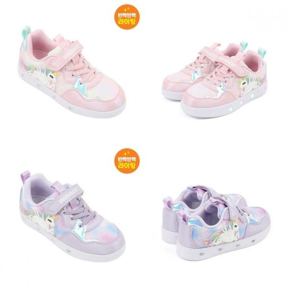 Dinosoles Sweet Unicorn Kids Led Shoes Dnycg1tssu11 Pink/160mm