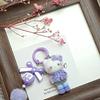 Flocked Keychains for Bags Hello Kitty Keychains Gifts Keychain on The Phone Accessories Holiday Gifts