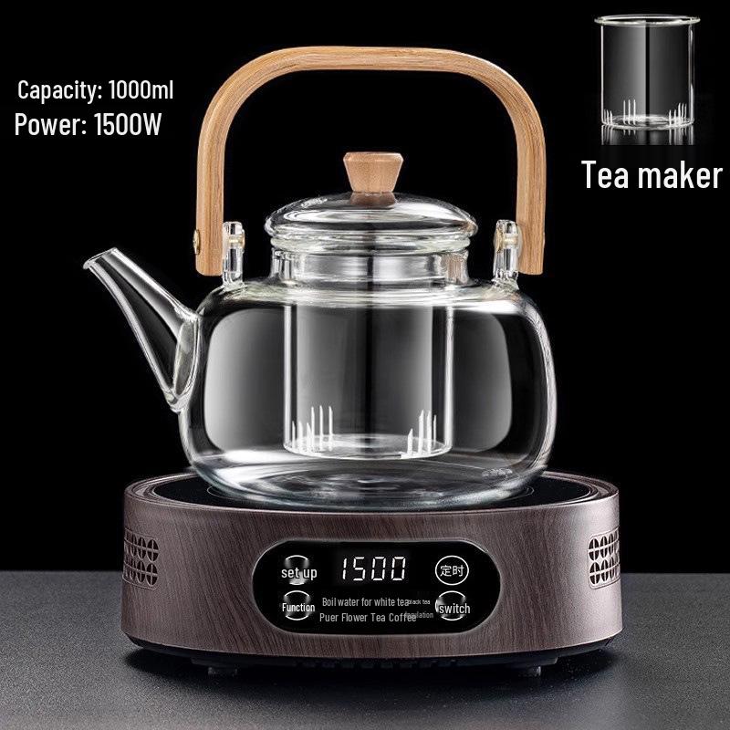 Mi Ceramic 1500W Mini Tea Maker & Induction Cooker - Automatic Warm, Compact Design for Home
