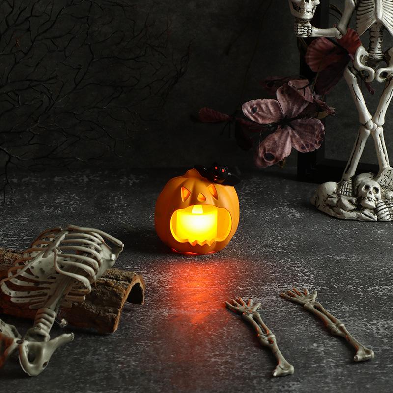 Halloween New Pumpkin Lantern Ornament Skull Skeleton Ghost Festival Party Ornaments Atmosphere Scene Arrangement Props