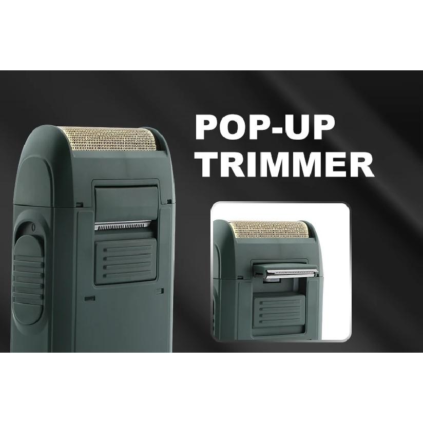VGR Razor Electric Shaver Professional Hair Trimmer Rechargeable Razors Portable Beard Trimmer Mini Hair Shaver for Men V-353