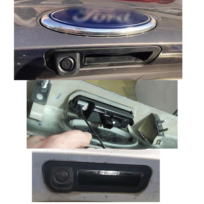 Trunk Handle Camera For Ford Tourneo Connect Wango 2014~2017 2018 2019 2020 HD CCD backup Parking Camera Dynamic trajectory