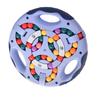 Finger Rotating Beans Double Sided Thinking Exercise Puzzle Decompression Rotating Beans Toy Blue