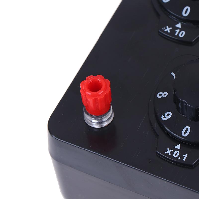 0-9999.9 Ohm Variable Decade Resistor Resistance Box Physical Teaching Tool