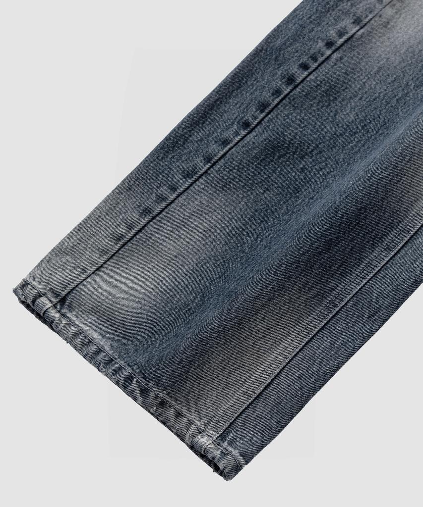 NONBLANK Curved Washed Denim Pants_Blue