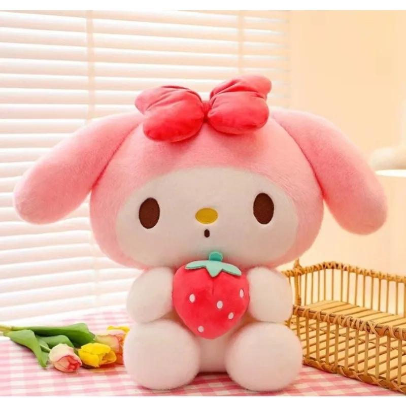 Sanrio Plush Toy Kawaii Cute Room Decor Jade Dog Kuromi Dressing Doll Doll Plush Toy Stuffed Animal Patung Dolls Birthday Gifts