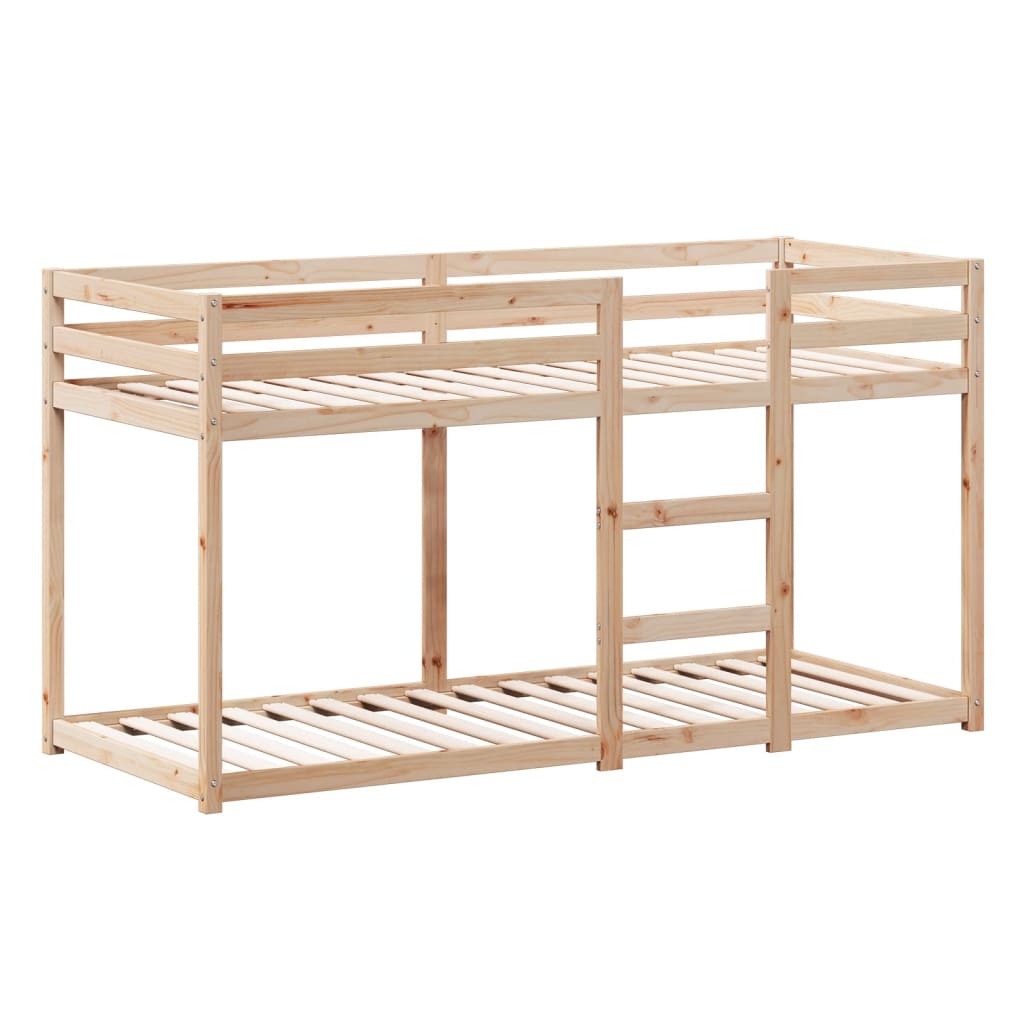 Bunk Bed without Mattress 90x190 cm Solid Pine Wood