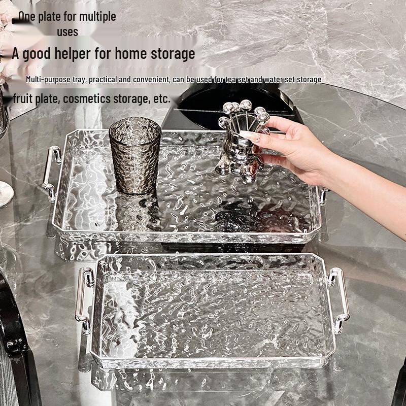 Ru Han Water Ripple Rectangular Serving Tray