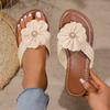 New Plus-size Woven Women's Shoes Flip-flops Women's Slippers