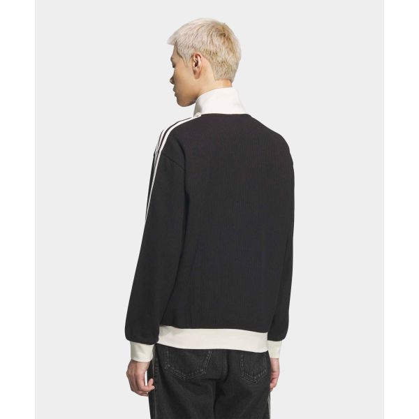 adidas Originals Waffle Series Classic Sport Stripe Casual Comfortable Daily Long Sleeve Jacket Unisex Jackets KQ6863