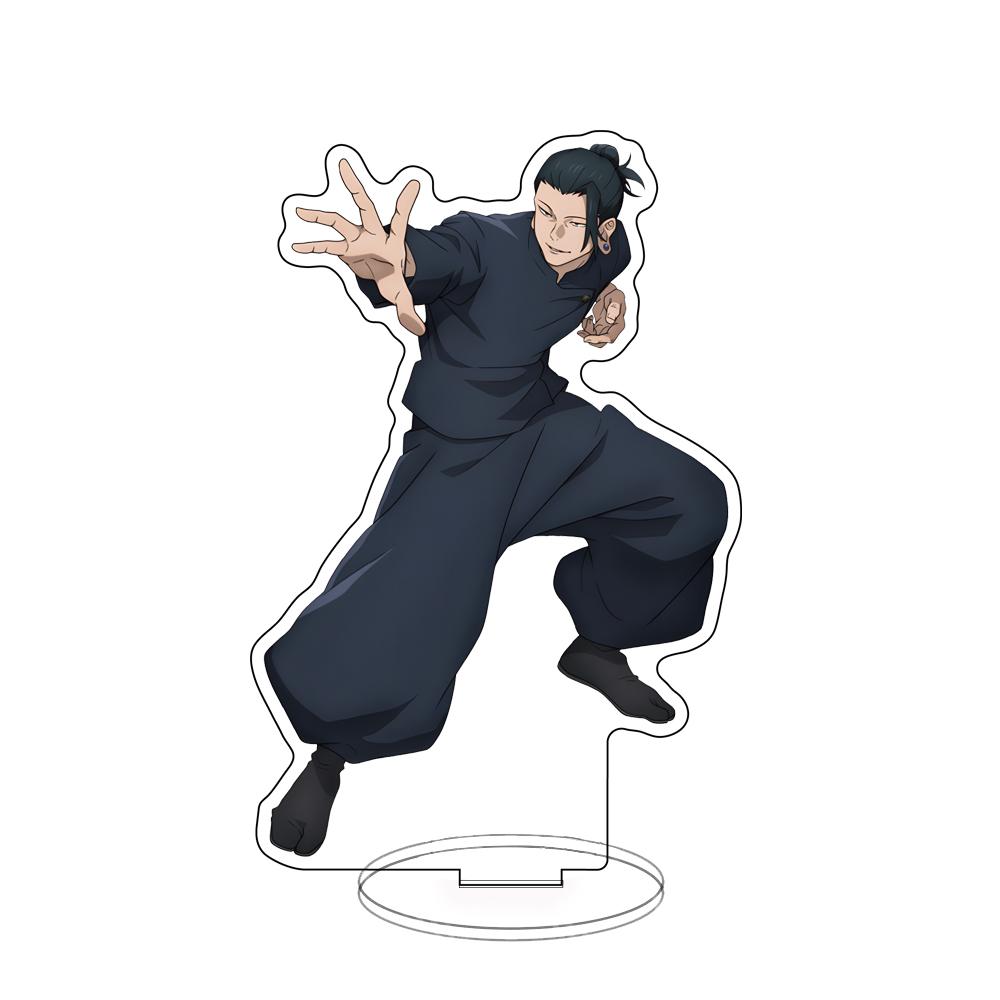 Anime Jujutsu Kaisen Stand Acrylic Cartoon Figure Itadori Yuji Fushiguro Megumi Gojo Satoru Nanami Kento Models Fans Gifts