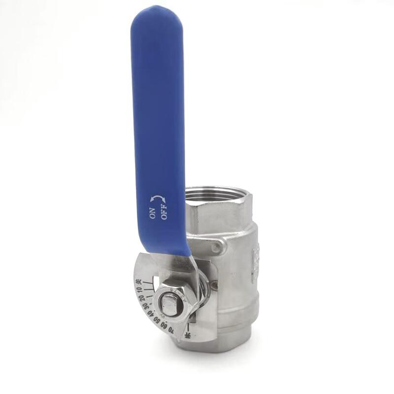 SGNFAFM Manual Threaded Stainless Steel Graduated Ball Valve