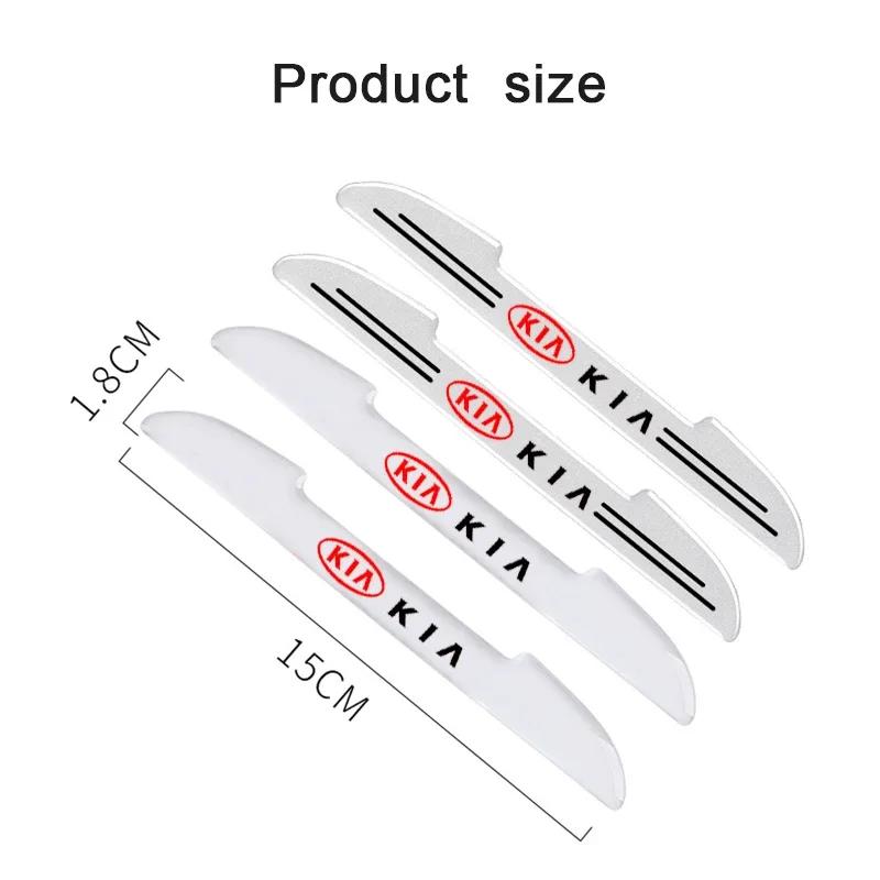 Car Door Edge Anti-Collision Strip TPU Door Guard Protector Sticker for KIA K2 K3 K5 Cerato Ceed Rio Sportage Sorento Soul Niro RI1
